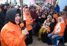 Cawalkot Indira Sambangi 2 Kelurahan dan Sampaikan Dirinya Fokus dengan Program Pendidikan Agar Capai Semua Harapan Warga Kota Makassar