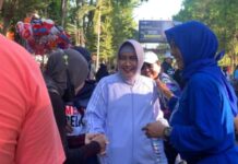 Indira Tunjukkan Komitmennya dengan Prioritaskan Pelayanan Kesehatan, Pemeriksaan Gratis di Area Car Free Day Makassar