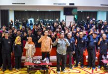 Ilham Fauzi Bakar Semangat Garda 101 untuk Menangkan INiMI di Pilwalkot Makassar