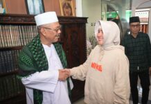 Habib Puang Makka Doakan Kesehatan dan Kesuksesan Cawalkot Indira Yusuf Ismail