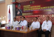 Kakanwil Kemenkumham Sulsel Beri Penguatan Tupoksi Penyelenggaraan Pemasyarakatan ke Petugas Lapas Kelas IIA Parepare