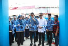 Infrastruktur Penyediaan Air Minum di Pannampu Tallo Diresmikan Pjs Wali Kota Makassar Arwin Azis