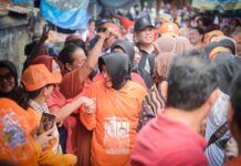Indira Yusuf Ismail Kembali Tinjau Dua Pasar Tradisional