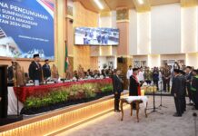 Ketua DPRD Makassar Supratman Resmi Dilantik, Pjs Wali Kota Makassar Ucapkan Selamat dan Jaga Kemitraan