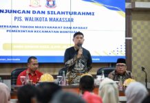 Silaturahmi di Kecamatan Bontoala, Pjs Wali Kota Arwin Azis Tekankan Netralitas Sambut Pilkada Sulsel 2024