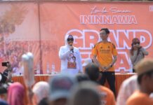 Lewat Senam Ininnawa di CFD Makassar, Indira-Ilham Ajak Warga Jaga Kesehatan dan Solidaritas