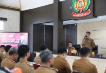Kunjungi Kecamatan Manggala, Pjs Wali Kota Andi Arwin Azis Serukan Jaga Kedamaian Jelang Pilkada