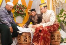 Di Pernikahan Ketua HMP MPO Cabang Makassar, Cawawalkot Ilham Fauzi Jadi Pusat Perhatian