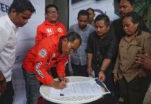 Danny – Azhar Kompak Penuhi Undangan ACC Sulawesi Tandatangan Pakta Integritas Berantas Korupsi