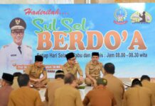 Di Peringatan HUT KORPRI dan Jelang Hari Pencoblosan, Pemprov Sulsel Gelar Doa Bersama