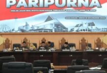 Rapat Paripurna DPRD – Pemkot Makassar, Pj Sekda Irwan Beberkan APBD Tahun 2025, Segini Peningkatan PAD-Nya