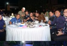 Anggota DPRD Maros Hadiri Malam Kenal Pamit Kapolres