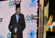 Di Acara HUT Golkar, Prabowo Usulkan Kepala Daerah Dipilih DPRD