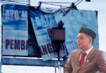 Legislator Maros Apresiasi Respon Cepat Dinas PUTRPP Perbaikan Baliho Rusak di Batas Kota