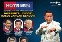 HotRoom Metro TV Bahas Penembakan Bos Rental: Hotman Paris Hadirkan Legislator ‘Anak Rakyat’ Rudianto Lallo