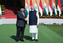 Prabowo dan Modi Perkuat Kerja Sama Strategis Indonesia-India di New Delhi