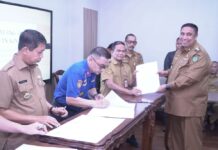 Awal Tahun 2025, Kepala OPD Maros Tandatangani Perjanjian Kinerja Bersama Bupati