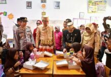 Berkunjung ke Palopo, Pj Gubernur Sulsel Pantau Pelaksanaan Program MBG