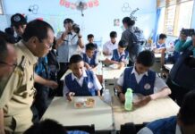Danny Pomanto Pantau Langsung ‘Kick Off’ Program Makan Bergizi Gratis