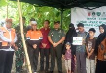 Kolaborasi Kodim dan Baznas Maros, Rumah Reyot Warga Dibuat Jadi Layak Huni