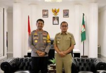 Walikota Makassar Terima Kunjungan Kapolrestabes Baru
