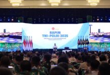 Rapim TNI-Polri 2025, Prabowo Tegaskan TNI-Polri Harus Mawas Diri dan Dekat dengan Rakyat