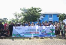 Peringati HPSN 2025, DLH Makassar Bersama Provinsi Gelar Aksi Bersih-Bersih di TPS 3R dan Bank Sampah Untia