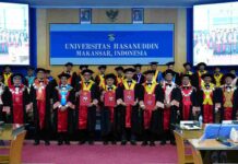 Unhas Kukuhkan 4 Guru Besar Teknik: Inovasi Baru di Bidang Sains dan Teknologi