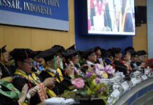 Dari Antropologi hingga Retina: 4 Guru Besar Baru Unhas Siap Berkontribusi