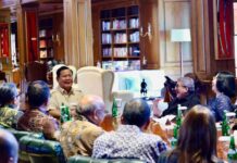 Presiden Prabowo Subianto Gelar Pertemuan dengan Pimpinan Redaksi, Bahas Peran Strategis Media