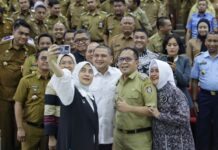Indira Yusuf Ismail Ucapkan Selamat ke Wali Kota dan Wakil Wali Kota Terpilih Saat Rakor di Balai Kota