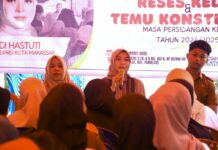 Legislator Makassar Fraksi Gerindra Budi Hastuti Gelar Reses Perdana di Tamalate