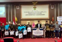 BPKH dan Rumah Zakat Ajak Mahasiswa Unhas Berbuka Puasa Bersama, Prof. Sumbangan: Meningkatkan Kemaslahatan
