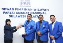 Datang Langsung ke DPW, Chaidir Syam Resmi Rebutan Kursi Ketua PAN Sulsel