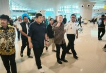 Menhub Dudy Purwagandhi Pantau Persiapan Bandara Hasanuddin Menyambut Arus Mudik