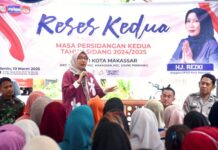 Legislator Makassar Partai Demokrat Rezki, Awali Reses Keduanya di Rappocini