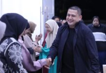 Melinda Aksa Sambut Wali Kota dan Wakil Wali Kota Makassar Pasca Retret di Magelang