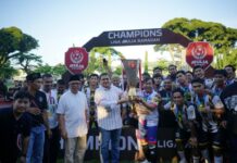 Wali Kota Makassar Hadiri Final Liga Mulia Ramadan 2025 dan Serahkan Trofi Juara