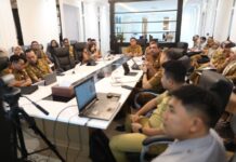 Pj Sekda Makassar Pimpin Rakor Pengelolaan APBD dan Pengadaan Barjas Bersama KPK RI