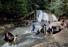 Segini Pendapatan Wisata Alam Bantimurung Maros Saat Liburan Idul Adha