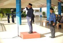 Pimpin Upacara Hari Kesadaran Nasional, Ketua DPRD Maros Serukan Pengaktifan Siskamling