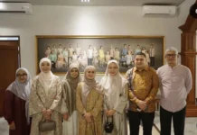 Hari Kedua Lebaran, Munafri dan Melinda Sowan ke Rumah JK