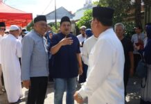 Wali Kota Makassar Resmikan Pembangunan Masjid Al Iklhas Nusa Indah di Hertasning