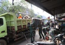 Warga Apresiasi Karya Bakti Kodim 1408/ Makassar, Pasar Terong Kini Lebih Bersih dan Tertata