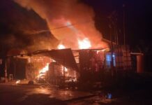 Toko Grosir di Bontoa Maros Ludes Dilalap Api, Kerugian Ditaksir Rp 500 Juta