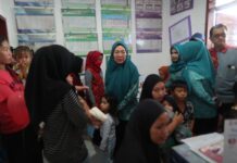Melinda Aksa Pantau Layanan Posyandu, Apresiasi Inovasi TP PKK Kelurahan Panampu