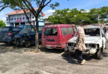 Puluhan Mobil Dinas Milik Pemkab Maros di Era Tiga Bupati, Menumpuk Jadi Rongsokan
