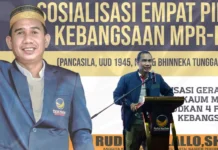Rudianto Lallo Tekankan Peran Strategis Pemuda dalam Sosialisasi Empat Pilar