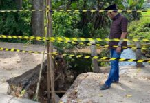 Irfan AB Respons Cepat Aduan Warga, Jembatan di Dusun Rumbia Kini Dalam Perbaikan