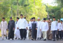 Bupati Maros Pimpin Ribuan Warga Meriahkan 1 Muharram dengan Jalan Santai